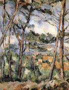 Paul Cezanne solitary river plain oil on canvas